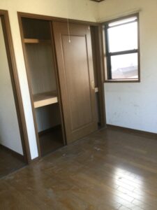 東京都練馬区東大泉一戸建て1階２階3LDK+お庭78立米にて遺品整理のご依頼