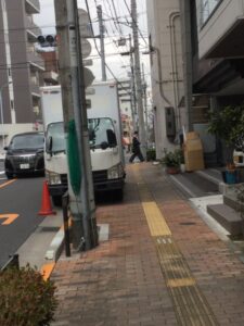 台東区千束自社ビル3・4・5階エレベーター有作業日数2日間にて遺品整理をご依頼