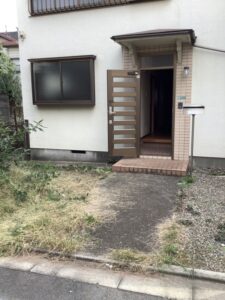 目黒区中町戸建て4DKにて遺品整理をご依頼